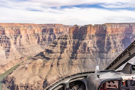 West rim of Grand Canyon in Arizona USA