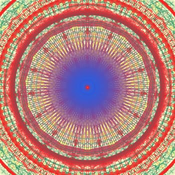 Spiritual image background with magical illusion