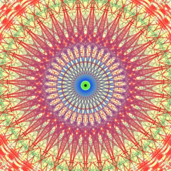 Spiritual image background with magical illusion