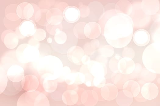 Happy Valentines or wedding day. Abstract delicate love romantic holiday pink background with white bokek circles. Template for cards with space for your design. Beautiful texture.