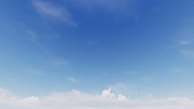 Cloudy blue sky abstract background, blue sky background with tiny clouds, 3d rendering..