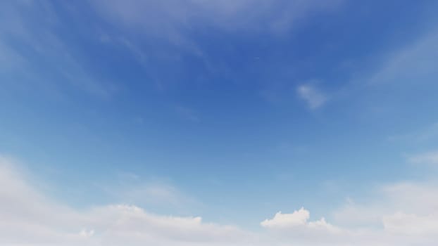Cloudy blue sky abstract background, blue sky background with tiny clouds, 3d rendering..