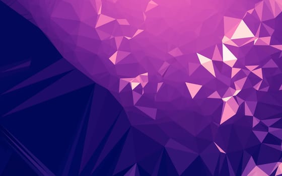 Abstract low poly background, geometry triangle, mosaic pastel color background