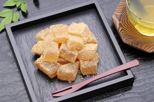 Japanese confectionery, Warabi mochi traditional sweets