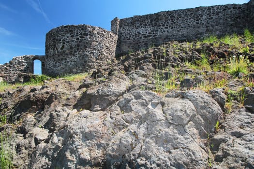 castle liebenstein in bavaria (district Tirschenreuth)