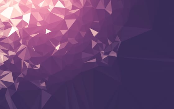 Abstract low poly background, geometry triangle, mosaic pastel color background
