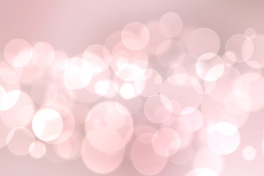 Abstract blurred vivid spring summer light delicate pastel pink bokeh background texture with bright soft color circles. Space for your text. Beautiful backdrop illustration.
