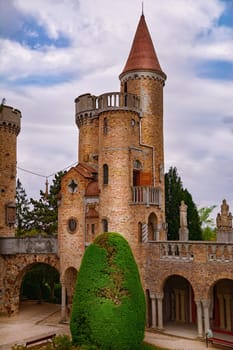 Fragment of the Castle in Szekesfehervar, Hungary