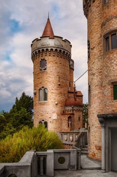 Fragment of the Castle in Szekesfehervar, Hungary