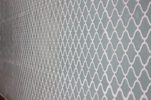 Vintage green decorative pattern of wallpaper, stock photo