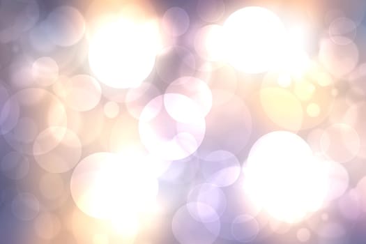 Abstract blurred fresh vivid spring summer light delicate pastel pink white yellow bokeh background texture with bright circular soft color lights. Beautiful backdrop illustration.
