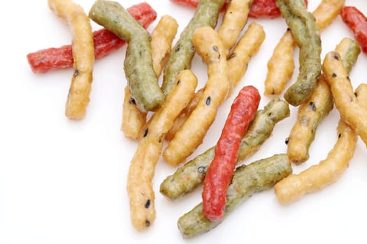 Traditional Japanese snack food, Karinto fried cookies