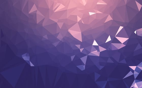 Abstract low poly background, geometry triangle, mosaic pastel color background
