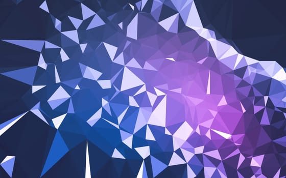 Abstract low poly background, geometry triangle, mosaic pastel color background