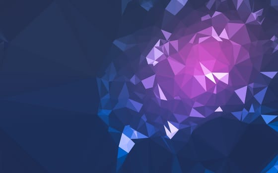 Abstract low poly background, geometry triangle, mosaic pastel color background