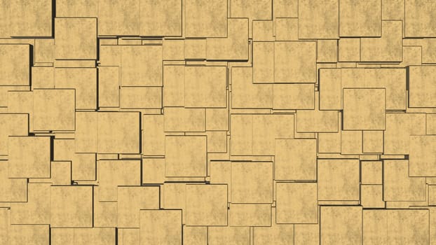 The 3d rendering of tiles mosaic seamless pattern with nice color