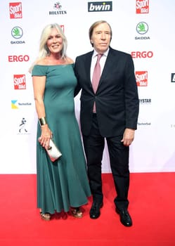 Guenter Netzer and wife  Elvira Lang Netzer.Sport BILD Award 2019 at the Fischauktionhall Hamburg , 19.08.2019
