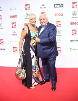 Uli Wegner and wife  Margret.Sport BILD Award 2019 at the Fischauktionhall Hamburg , 19.08.2019