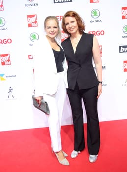 Monica Lierhaus with Niece Greta .Sport BILD Award 2019 at the Fischauktionhall Hamburg , 19.08.2019