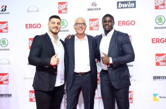 Bernd Boente with Boxer.Sport BILD Award 2019 at the Fischauktionhall Hamburg , 19.08.2019