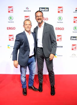 Fabian Hambuechen and Fredi Bobic ,.Sport BILD Award 2019 at the Fischauktionhall Hamburg , 19.08.2019