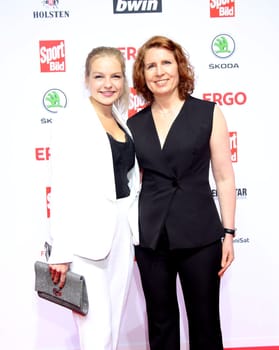 Monica Lierhaus with Niece Greta .Sport BILD Award 2019 at the Fischauktionhall Hamburg , 19.08.2019