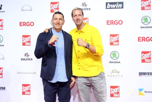 Stefan Kretzschmar and Pascal Hens.Sport BILD Award 2019 at the Fischauktionhall Hamburg , 19.08.2019