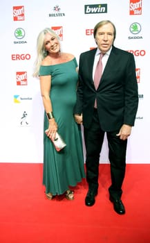 Guenter Netzer and wife  Elvira Lang Netzer.Sport BILD Award 2019 at the Fischauktionhall Hamburg , 19.08.2019