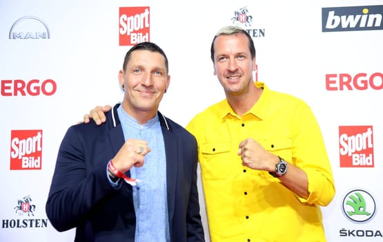 Stefan Kretzschmar and Pascal Hens.Sport BILD Award 2019 at the Fischauktionhall Hamburg , 19.08.2019