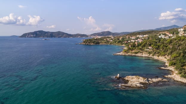 coast of the town Nea Iraklitsa near Kavala, Greece.