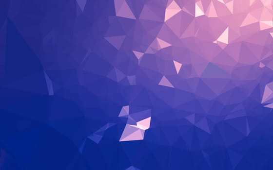 Abstract low poly background, geometry triangle, mosaic pastel color background
