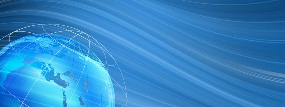 Graphical Technology Communication Background
