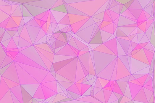 polygonal pattern of triangles, abstract background