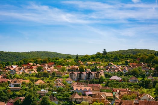 View over the City of Sighisoara, Bulgaria