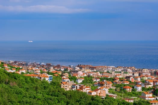 Small Bulgarian Town on the Shore of Black Sea