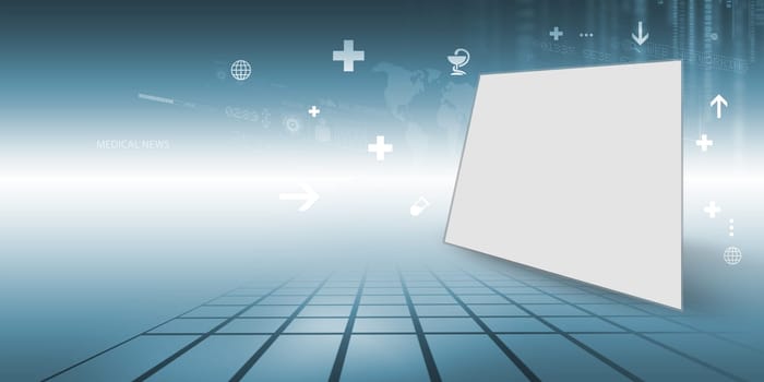 Medical abstract background, suitable for health care and medical topics