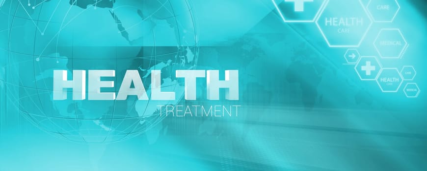 Medical helath treatment banner, Suitable for Healthcare and Medical News Topic