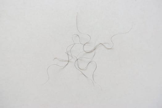pubic hair fall on bedroom floor