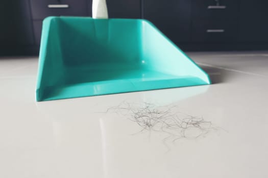 pubic hair fall on bedroom floor