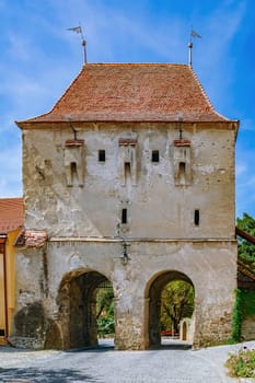 Tailors Tower - second gateway into the Citadel of Sighisoara., Romania