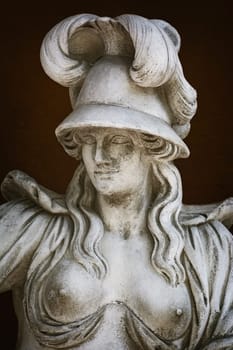 Sculptural portrait of an ancient hero