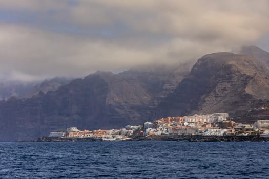 Acantilados de Los Gigantes. Provincia Santa Cruz de Tenerife.Spania