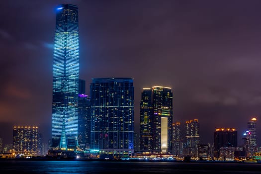 Symphony of Lights is a daily show in Hong Kong It is the world largest permanent light and sound show, Guinness World Records