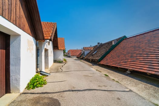 most beautiful wine route at Galgenberg in Weinviertel, Austria