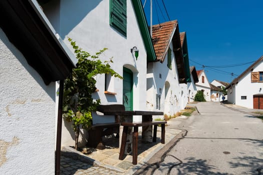 most beautiful wine route at Galgenberg in Weinviertel, Austria