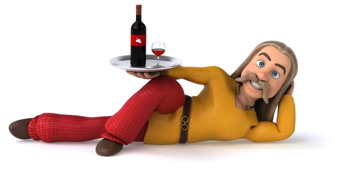 Fun gaulois - 3D Illustration
