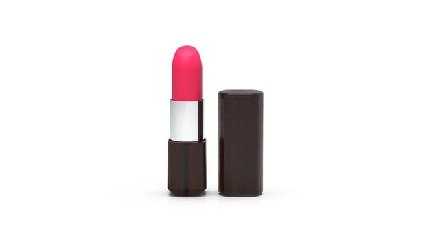 The 3d rendering of Fashion Colorful Lipsticks isolated on white background