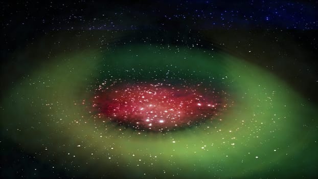 The 3d rendering of Billions of galaxies in the universe Cosmic art background