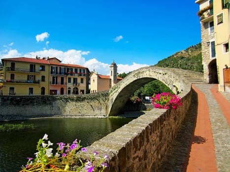 The  Bridge of Dolceacqua, Italy
