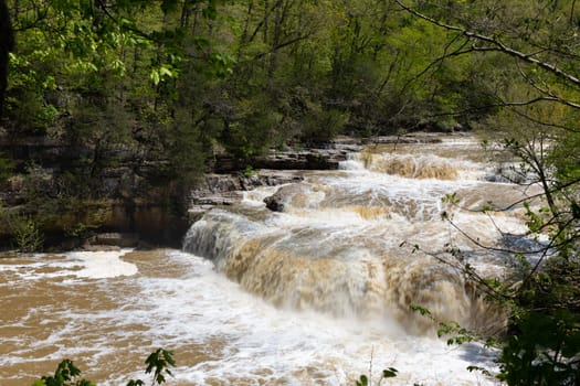 Cataract Falls on the Mill Creek, after heavy rains